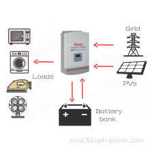 5500W solar inverter high efficiency 12VDC 110VAC